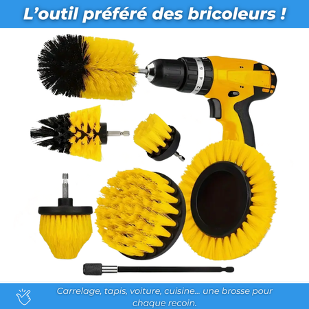 TurboBrush Pro - Kit de têtes nettoyantes