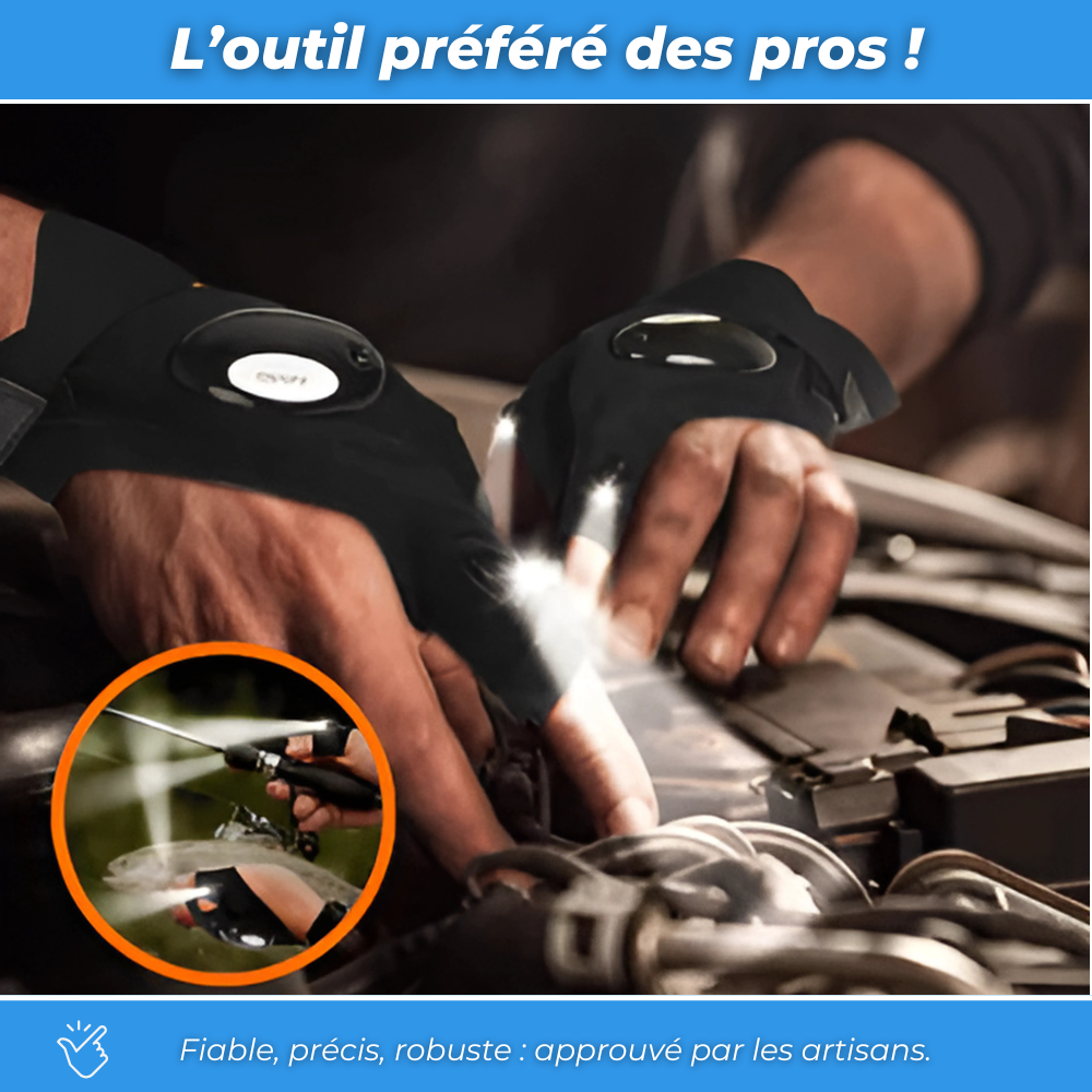 GantsPro Led - Gants Lumineux