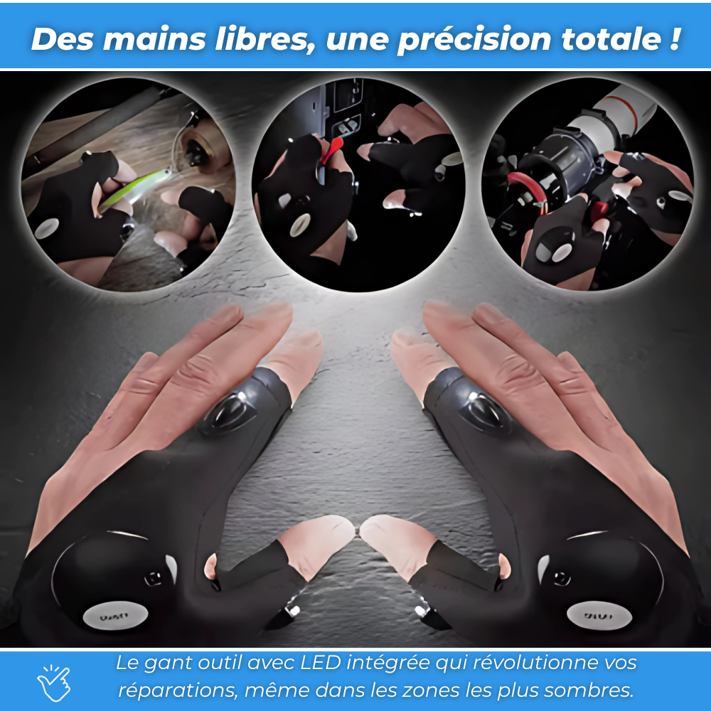 GantsPro Led - Gants Lumineux