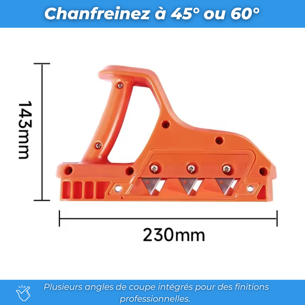 Coup'Net - Outil de chanfreinage professionnel